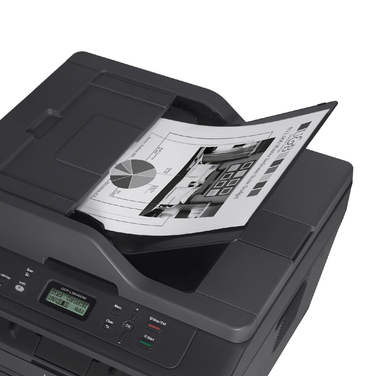 BROTHER - Multifuncional Laser Monocromatica Brother DCP-L2540DW