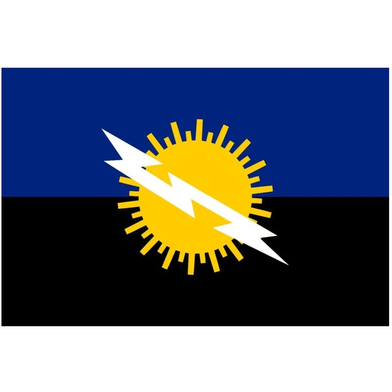 GENERICO - Bandera del Estado Zulia Venezuela de 150 Cm X 90 Cm