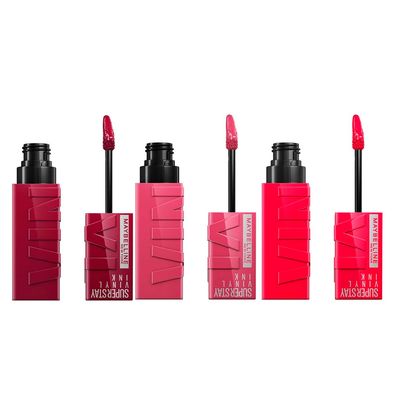 Imagen 2 del producto 3 Labiales Superstay Vinyl Ink Rosas Hasta 16H