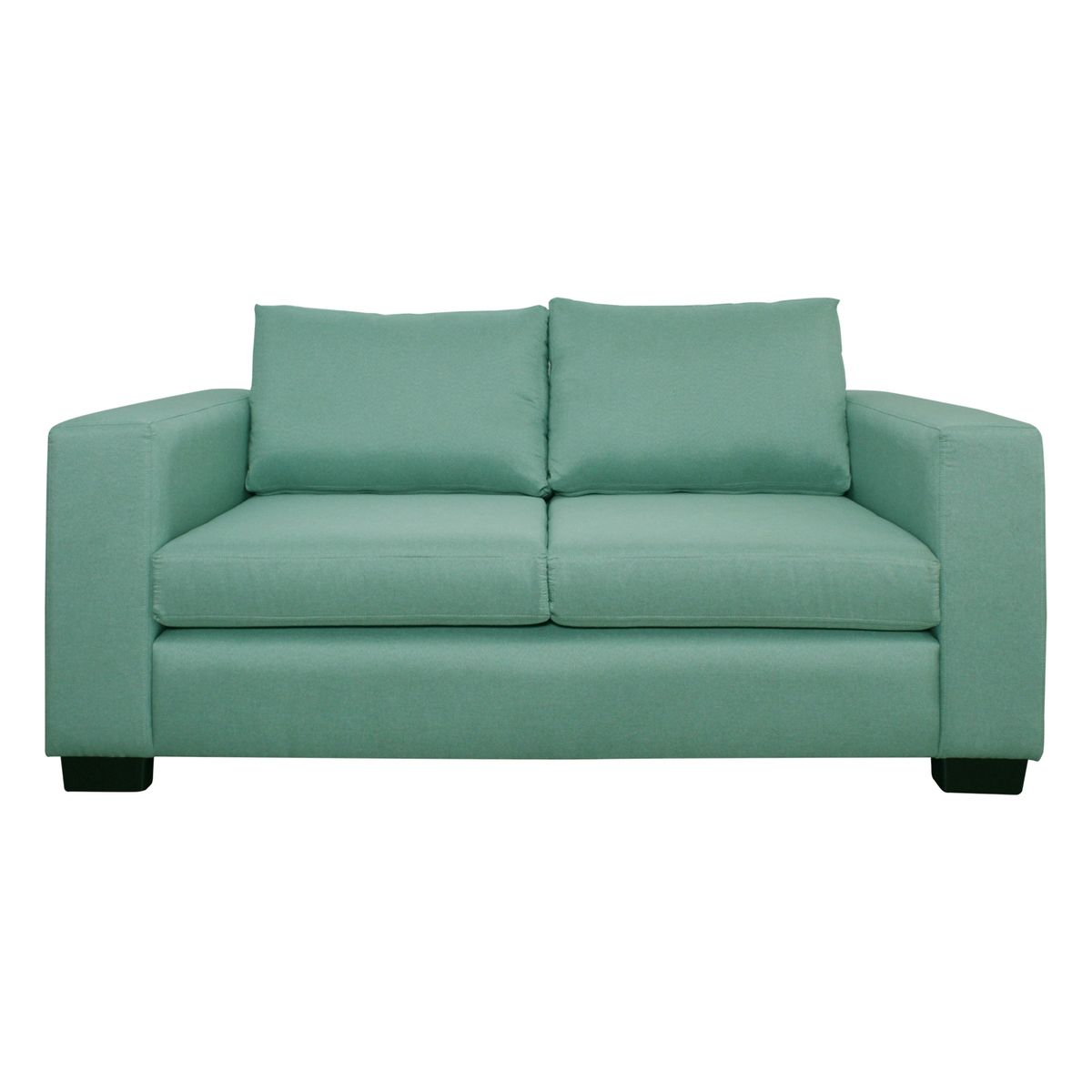 LIVING STORE - Sofá 2 Cuerpos Chelsea 166 cm Verde Agua
