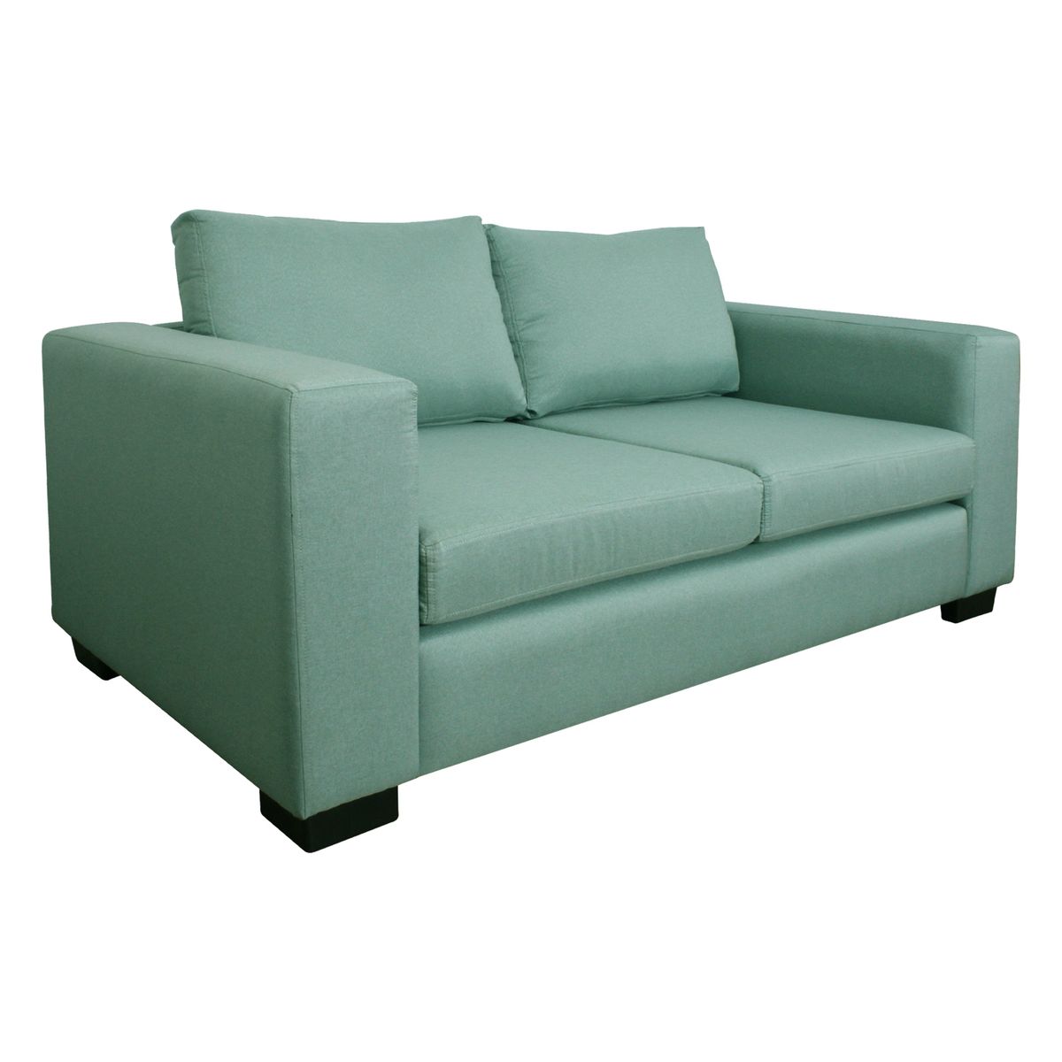 LIVING STORE - Sofá 2 Cuerpos Chelsea 166 cm Verde Agua