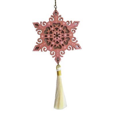 Imagen 2 del producto Colgante móvil mandala estrella Rosado