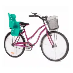 GENERICO - Silla y parilla para bicicletas para transportar niños