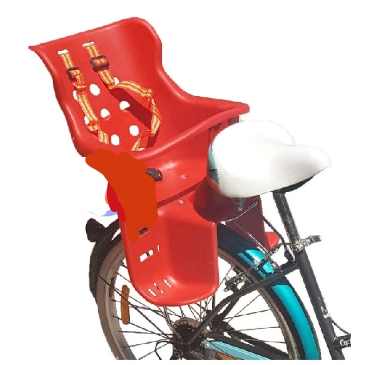 GENERICO - silla y parilla para bicicletas para transportar niños 50k