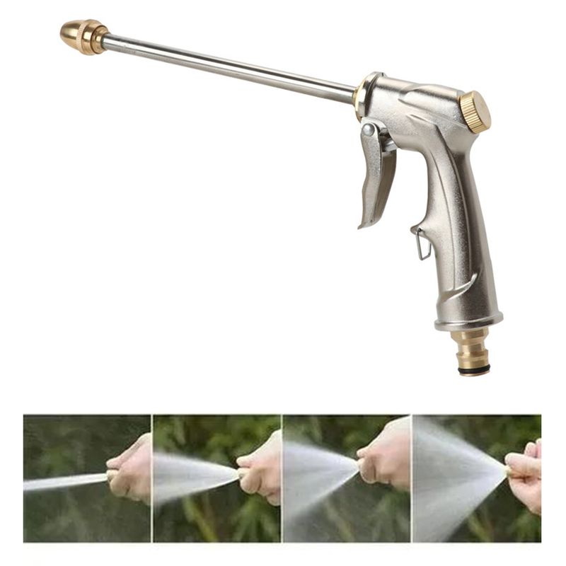 KUANGYE - Pulverizador Bombilla Agua Alta Presión Riego Jardín Coche