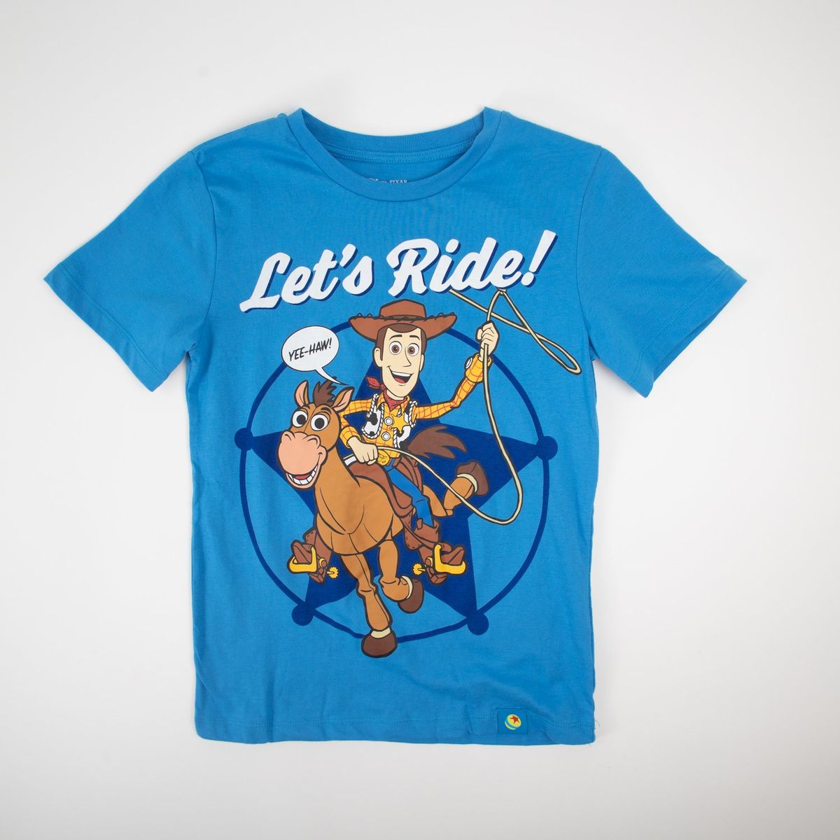 DISNEY - Polera Niño Toy Story Lets Ride Azul Disney