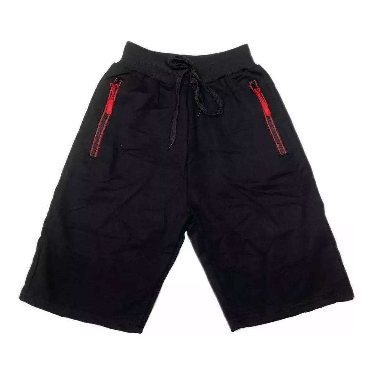 LOOK SHOP - Short Algodón Deportivo Niños Bolsillos Cierre 753