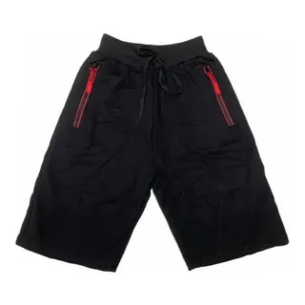 LOOK SHOP - Short Algodón Deportivo Niños Bolsillos Cierre 753