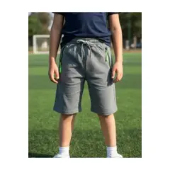 LOOK SHOP - Short Algodón Deportivo Niños Bolsillos Cierre 753