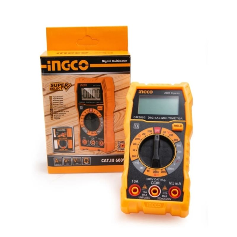 INGCO - multitester multimetro Ingco Ideal estudiantes y el Hogar - Bascotel