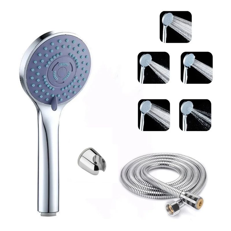 GENERICO - Set Ducha Con Manguera Y Soporte Ducha 5 Niveles.