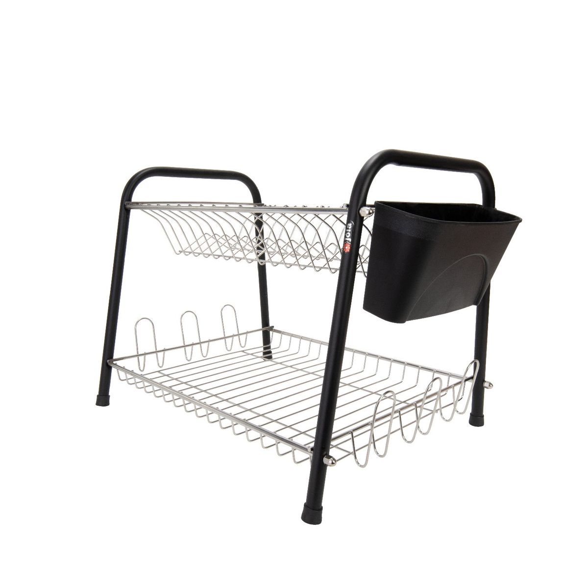 JOIA - Secaplatos Escurridor 2 Niveles Acero Inoxidable 16 Platos