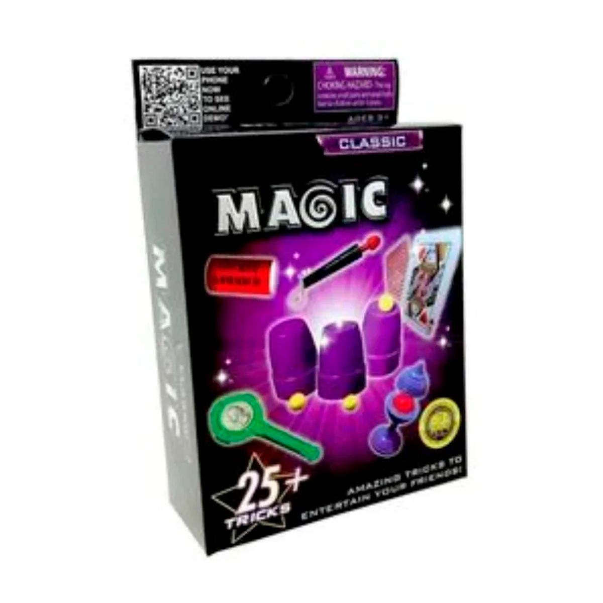 GENERICO - Juego De Magia Aprende 25 Trucos Para Niños