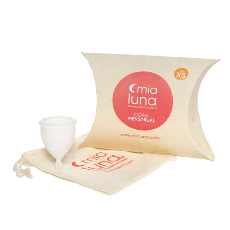 MIALUNA - Copa Menstrual Mia Luna Blanca Talla Xs MIALUNA