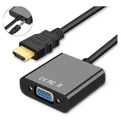 GENERICO - Adaptador HDMI a VGA con Audio