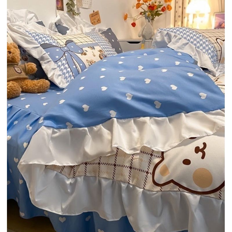 HOMER DESIGN - Set Ropa De Cama Sabanas +funda De Plumon 2 Plazas hm33