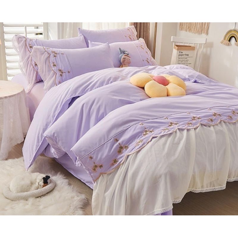 HOMER DESIGN - Set Ropa De Cama Sabanas +funda De Plumon 2 Plazas hm24