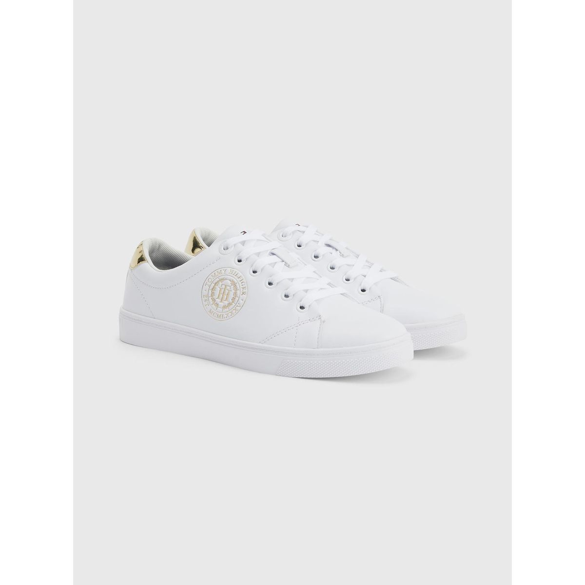 TOMMY HILFIGER - Zapatillas Con Suela Cupsole Y Logo Blanco Tommy Hilfiger