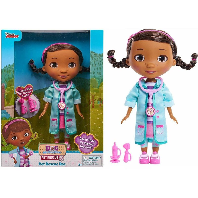 DISNEY - Muñeca Doctora Juguetes Veterinaria