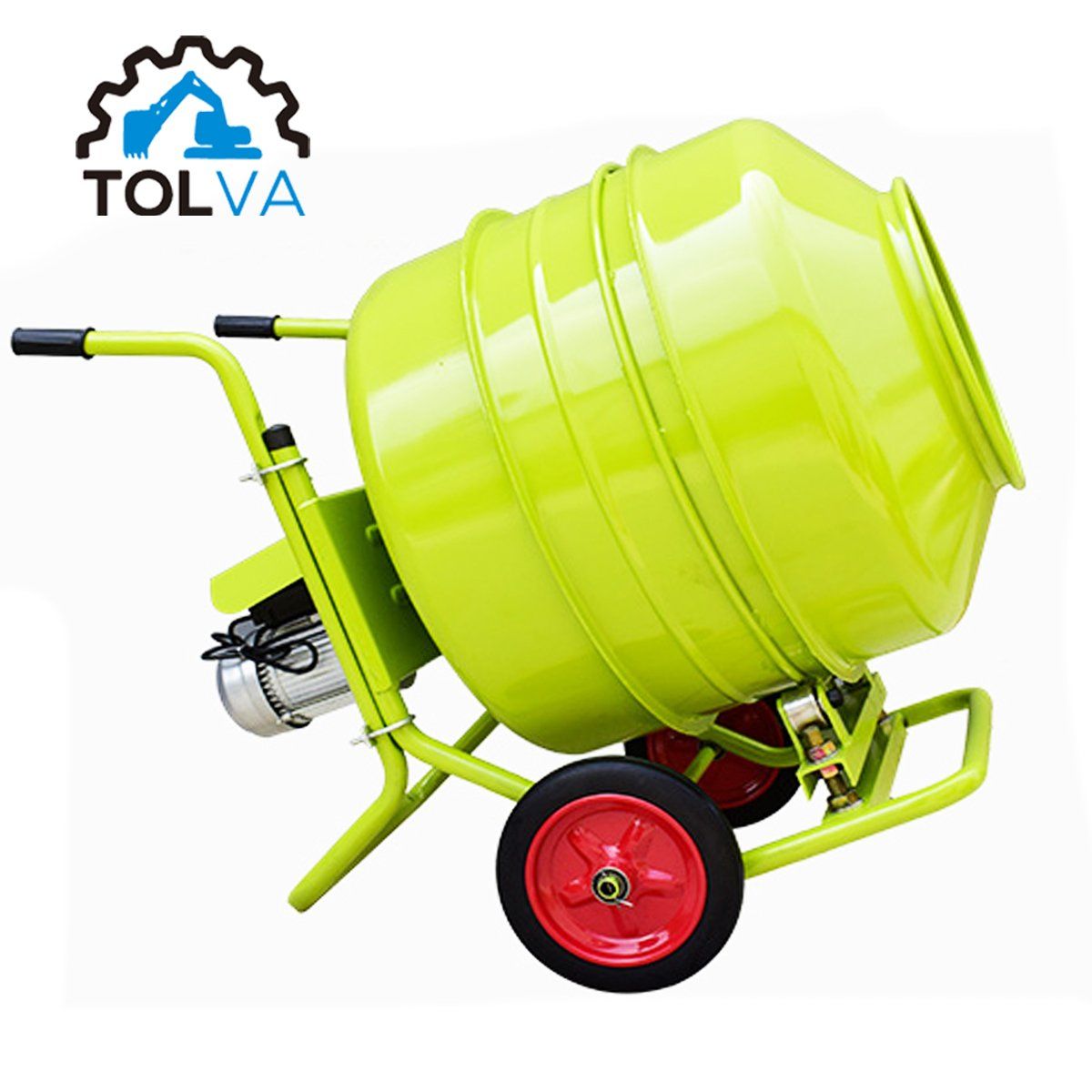 TOLVA - Betonera 350 litros, motor 4 HP, 220 V , marca Tolva