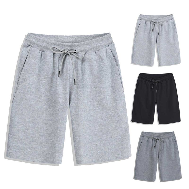 EVERSO - Pack 3 -Shorts Deportivo Hombre  Algodón  Secado Rápido 01..