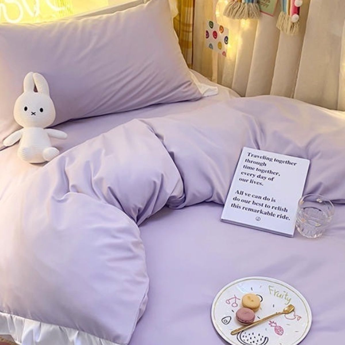 HOMER DESIGN - Set Ropa De Cama Sabanas +funda De Plumon 2 Plazas hm21