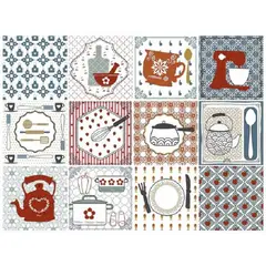 BRIKETO - Azulejos autoadhesivos decorativos Kitchen