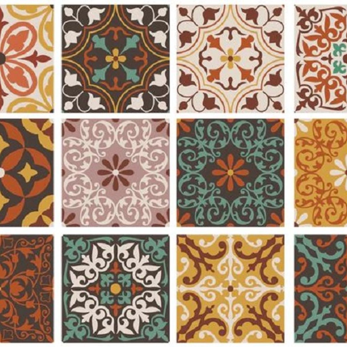 DEKOFIX - Azulejos autoadhesivos decorativos Ankara