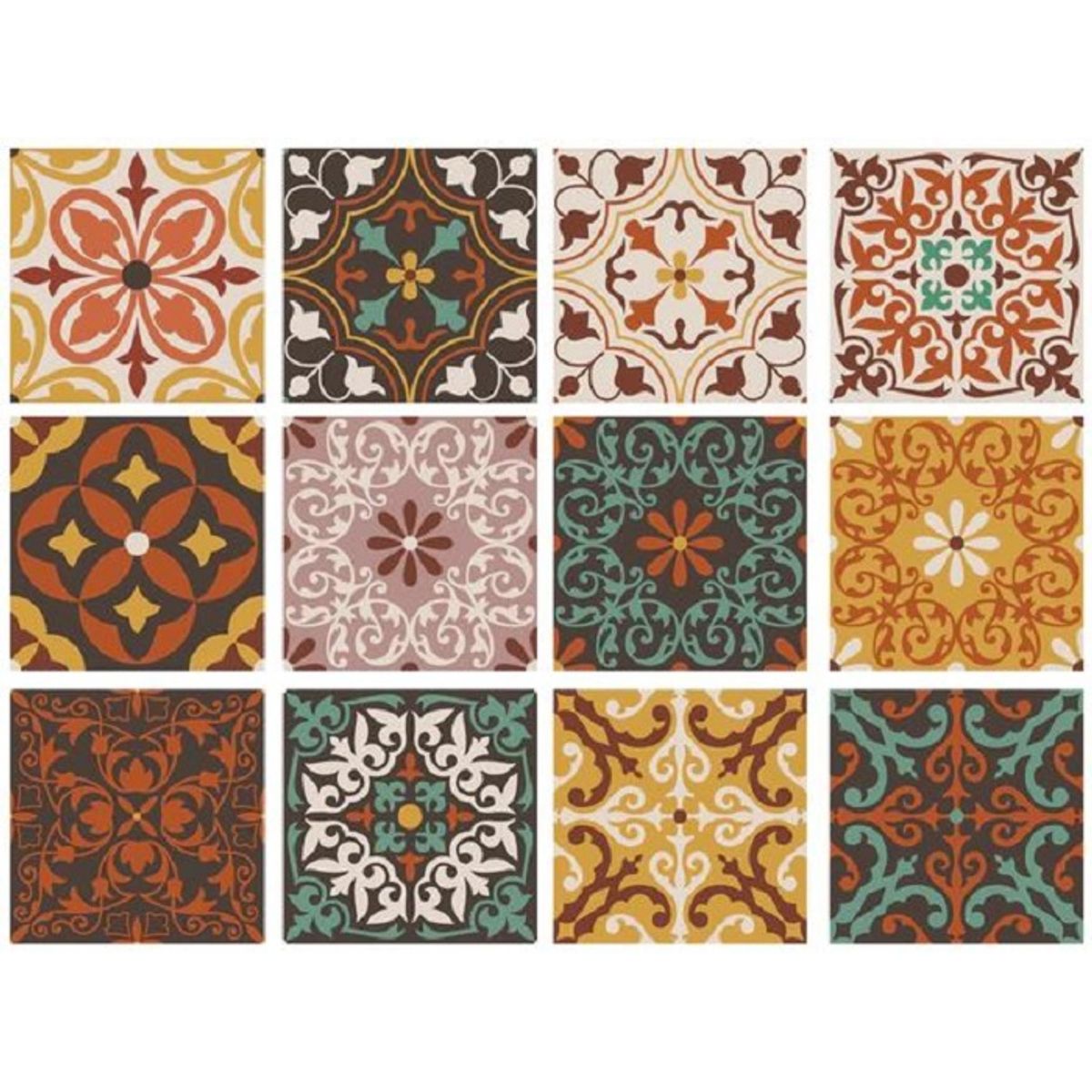 DEKOFIX - Azulejos autoadhesivos decorativos Ankara