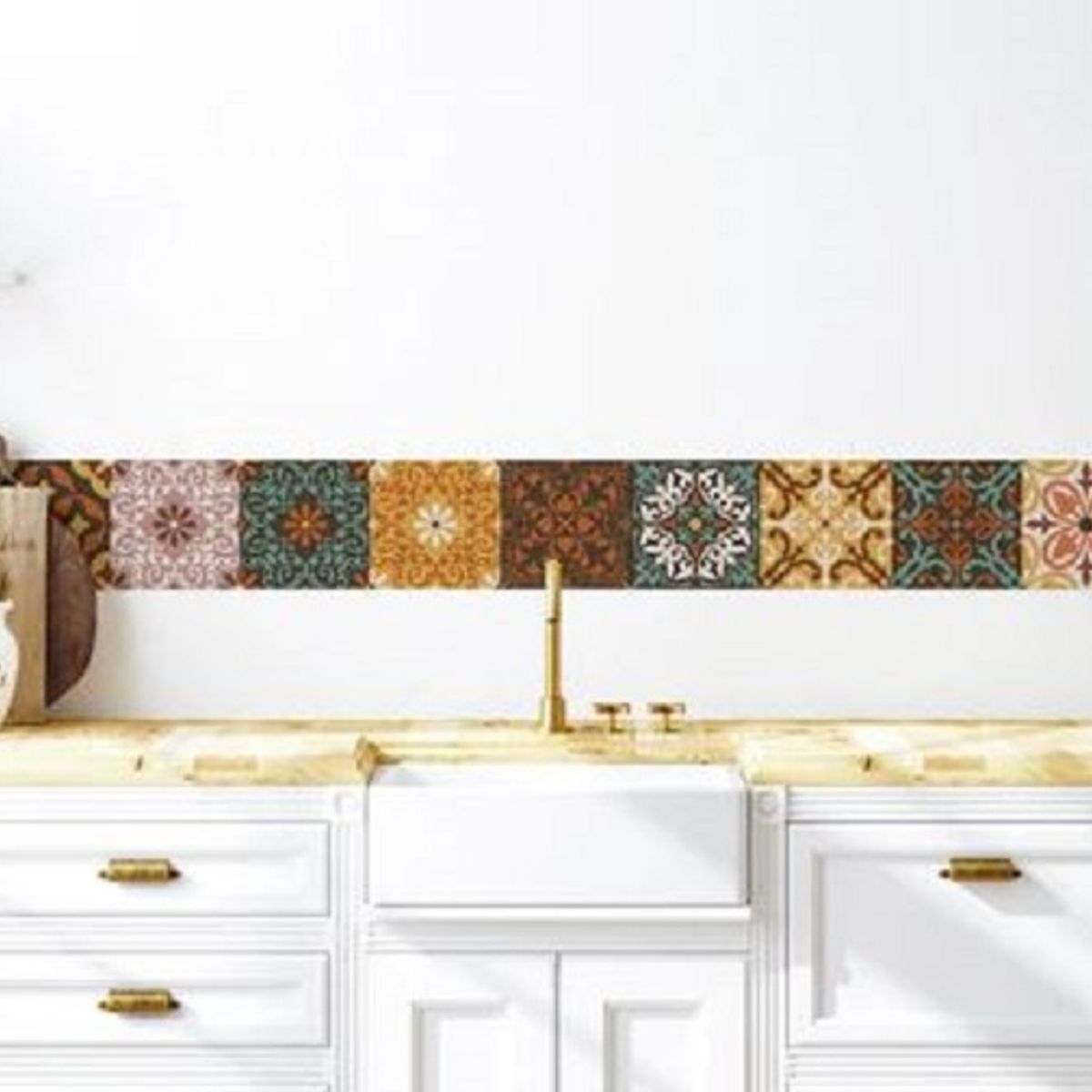 DEKOFIX - Azulejos autoadhesivos decorativos Ankara