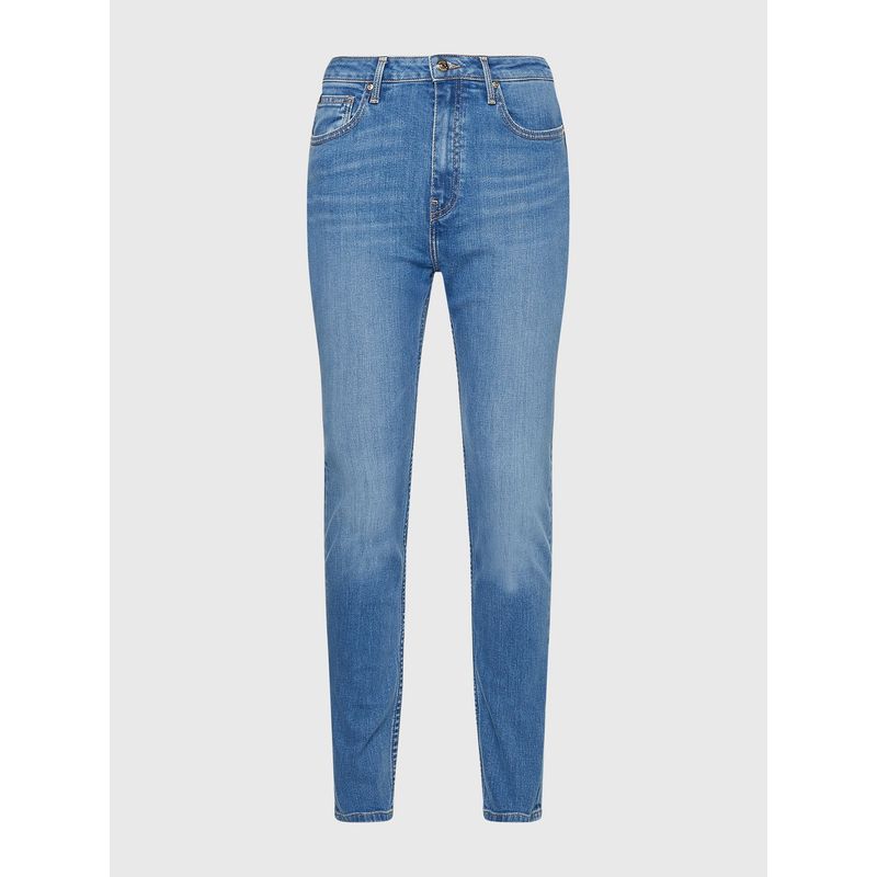 TOMMY HILFIGER - Jeans Skinny De Talle Alto Azul Tommy Hilfiger