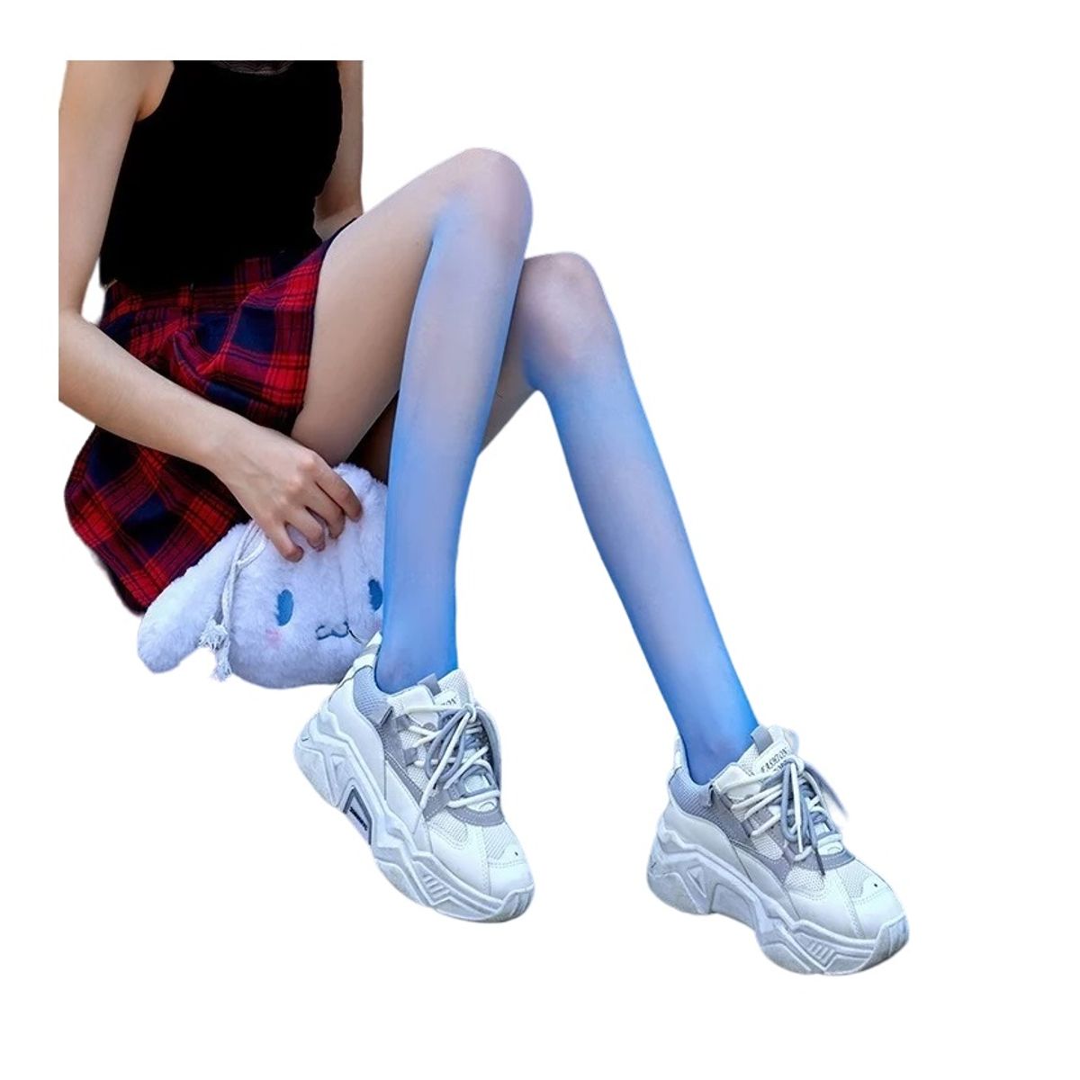 GARSIL - Pantys - Pantimedias Para Mujer De Color en Degrade - Kawaii