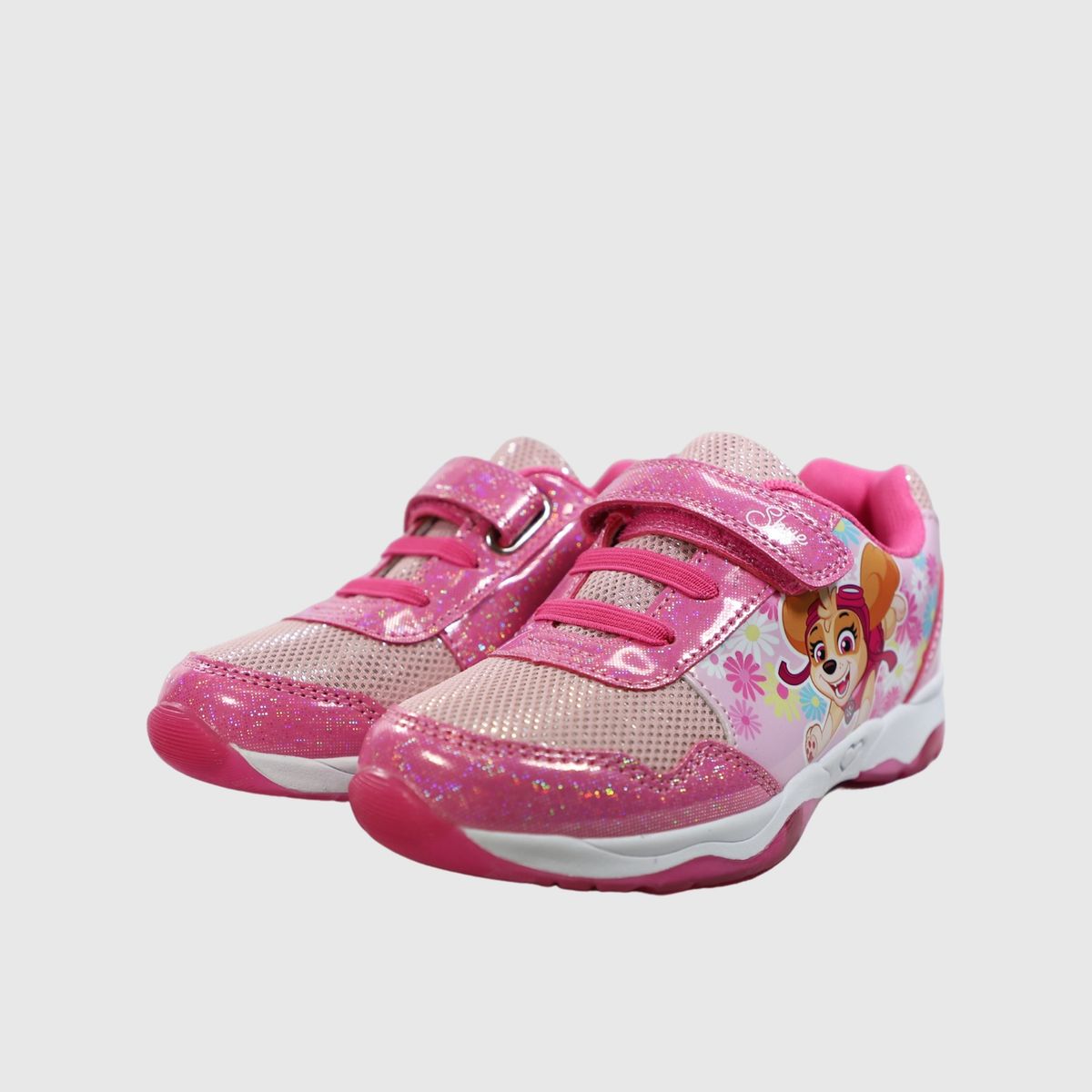 PAW PATROL - Zapatilla Luces Niña Skye Pilot Rosado Paw Patrol