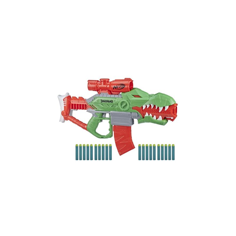 NERF - Nerf Dinosquad Rex Rampage Motorizada Pistola