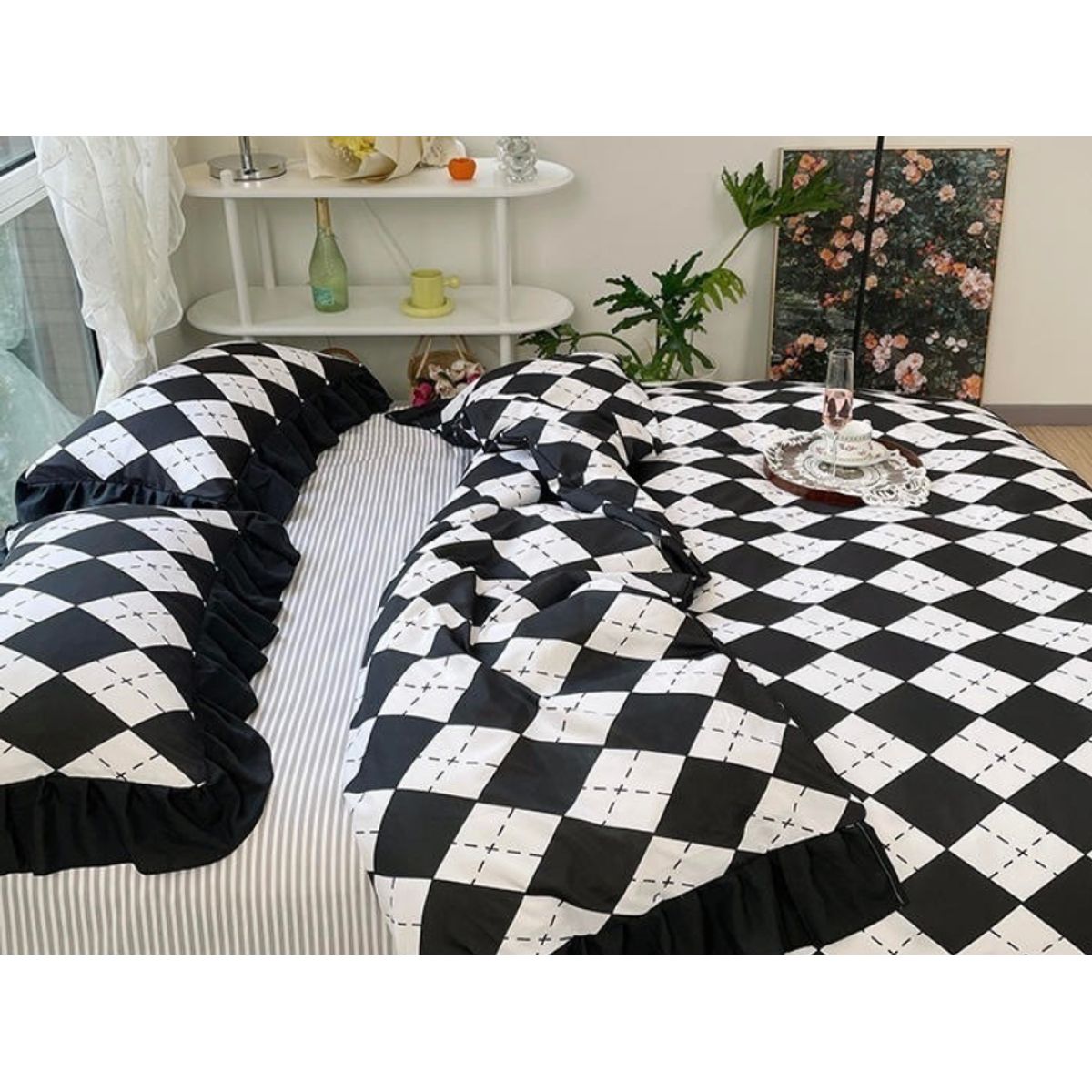 HOMER DESIGN - Set Ropa De Cama Sabanas +funda De Plumon 2 Plazas hm9