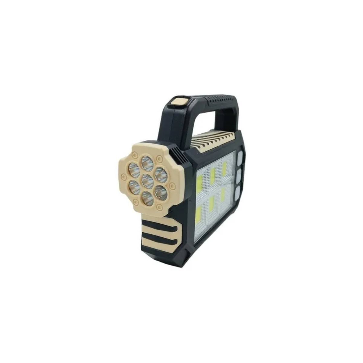 GENERICO - Linterna Solar Led Para Acampar Recargable Usb