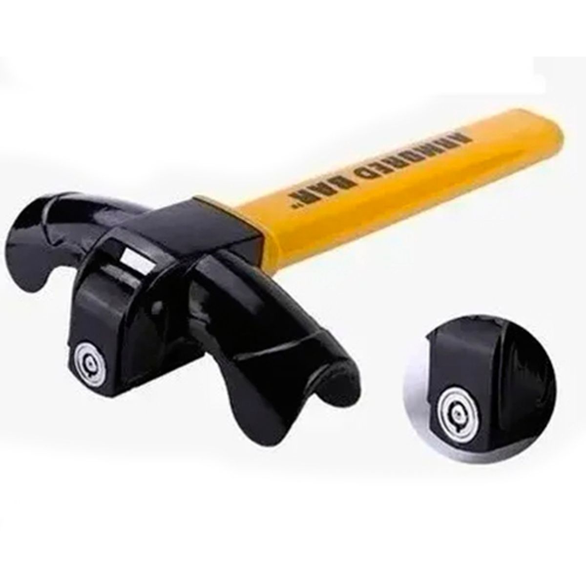 GENERICO - Traba Volante Antirrobo Acero Tranca Candado