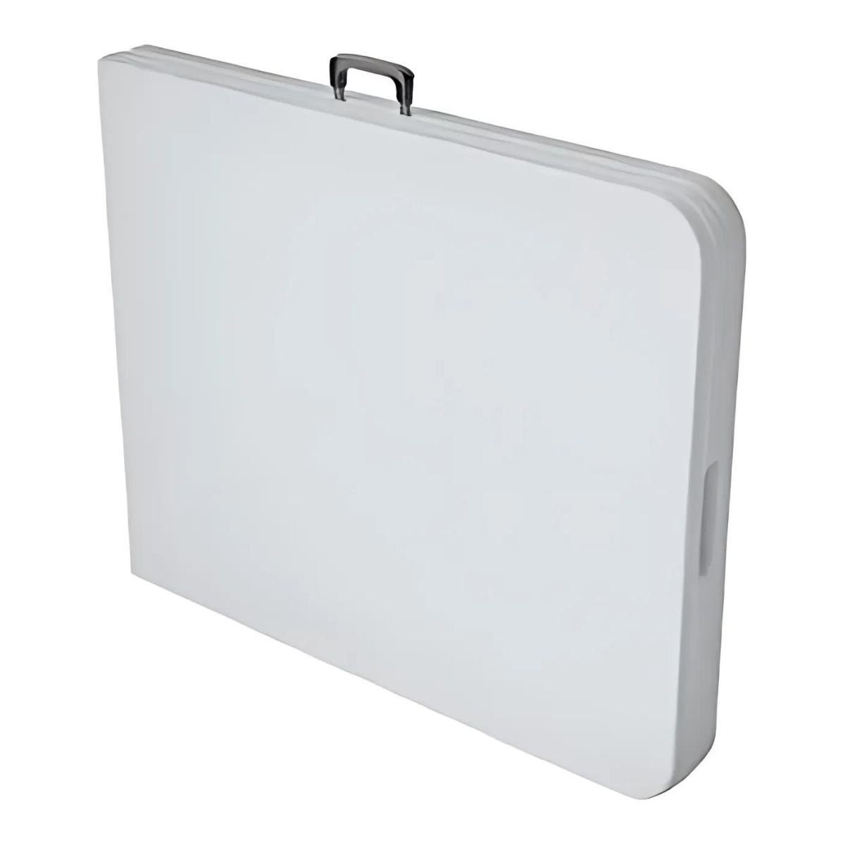 TODODESCUENTO - Mesa Plegable Maleta 180cm, Arma Fácil Blanca