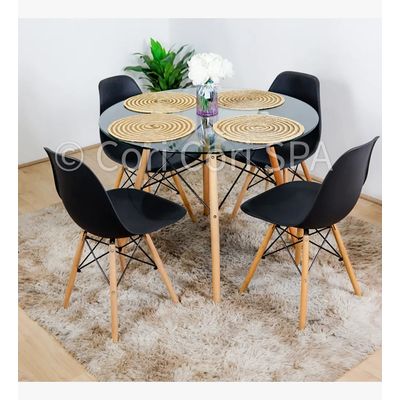 Imagen 2 del producto Silla de Comedor Eames Negra