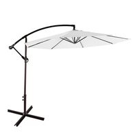 Quitasol Lateral 3m con Brazo Sombrilla Exterior Ajustable