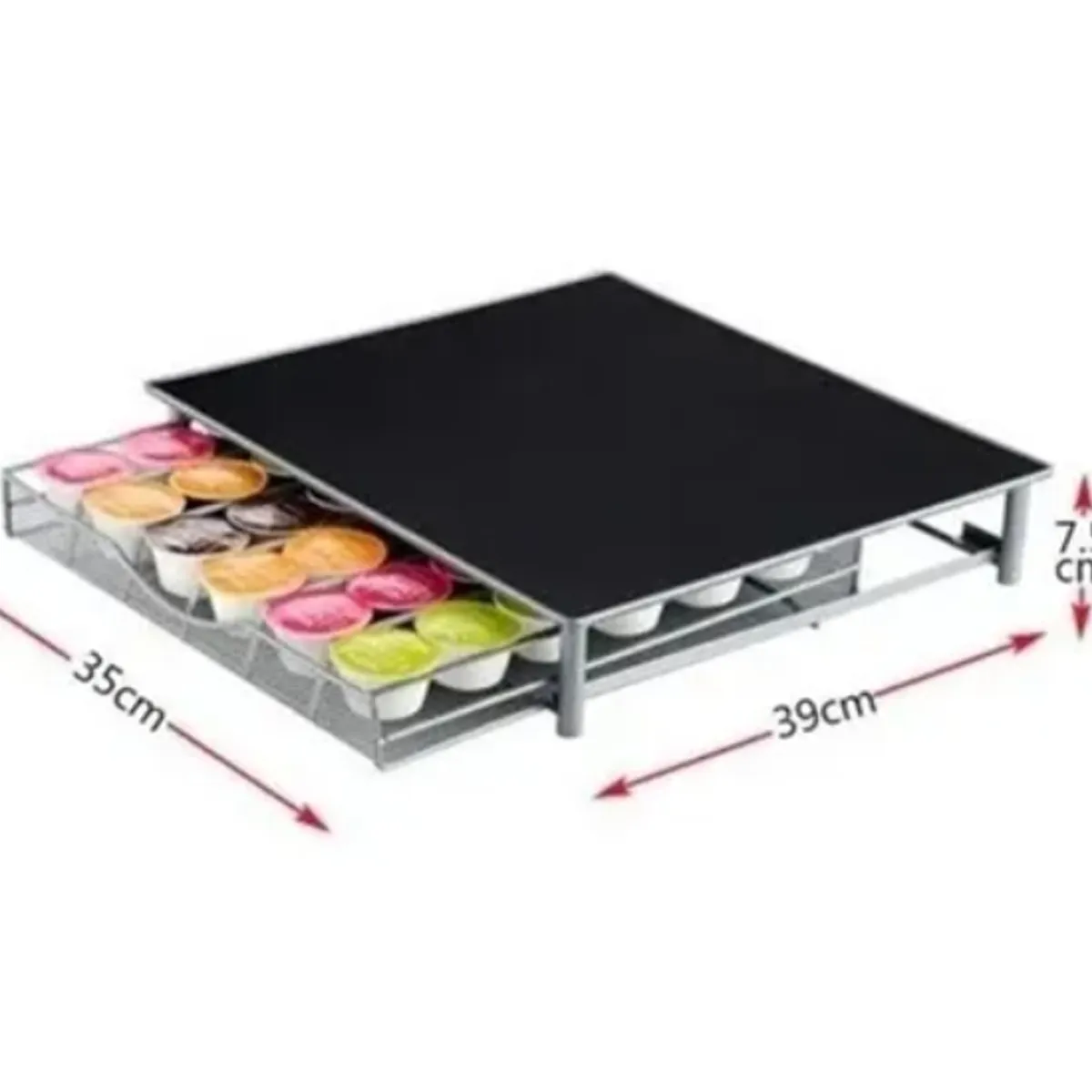 ESHOPANGIE - Porta Cápsulas De Café Organizador Estante Cajón 36u Favorito