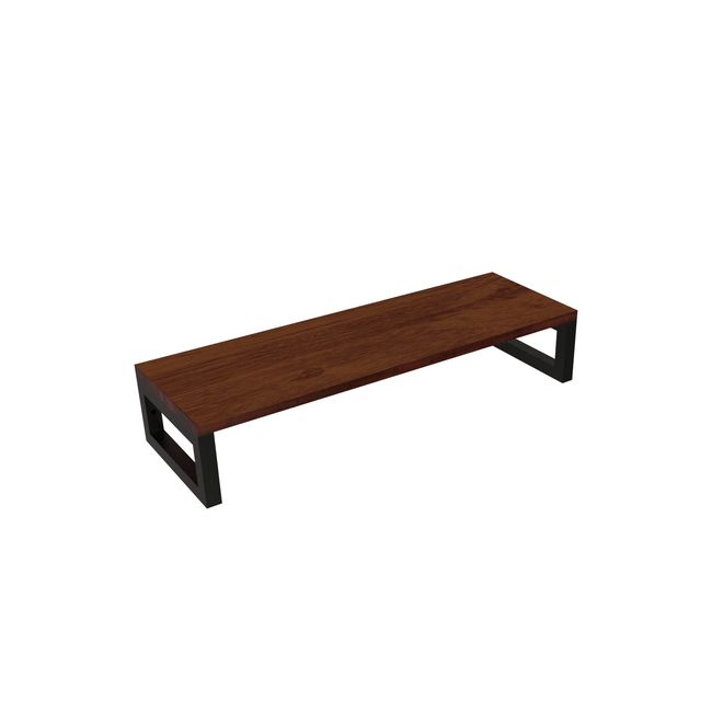 BRASFORMA - REPISA FLOTANTE INDUSTRIAL 1 TABLA 60x24x12cm CAFE BRASFORMA