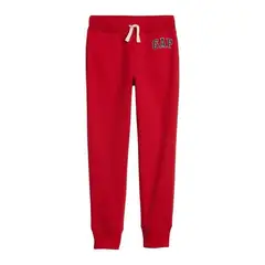 GAP - Pantalón de Buzo Jogger Logo Rojo