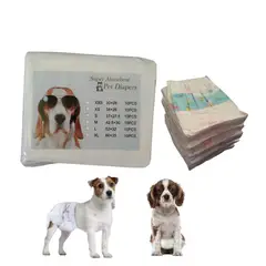 GENERICO - Pañales Desechables Mascotas perros 10 und talla L
