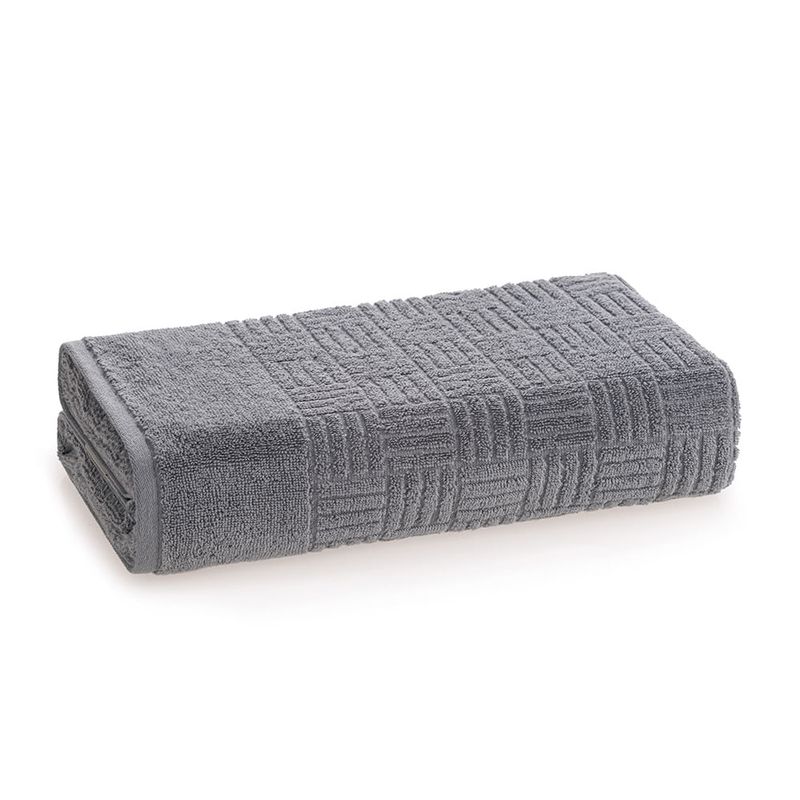 KARSTEN - Toalla de baño Karsten Invicta 450gr 70x140cm Gris