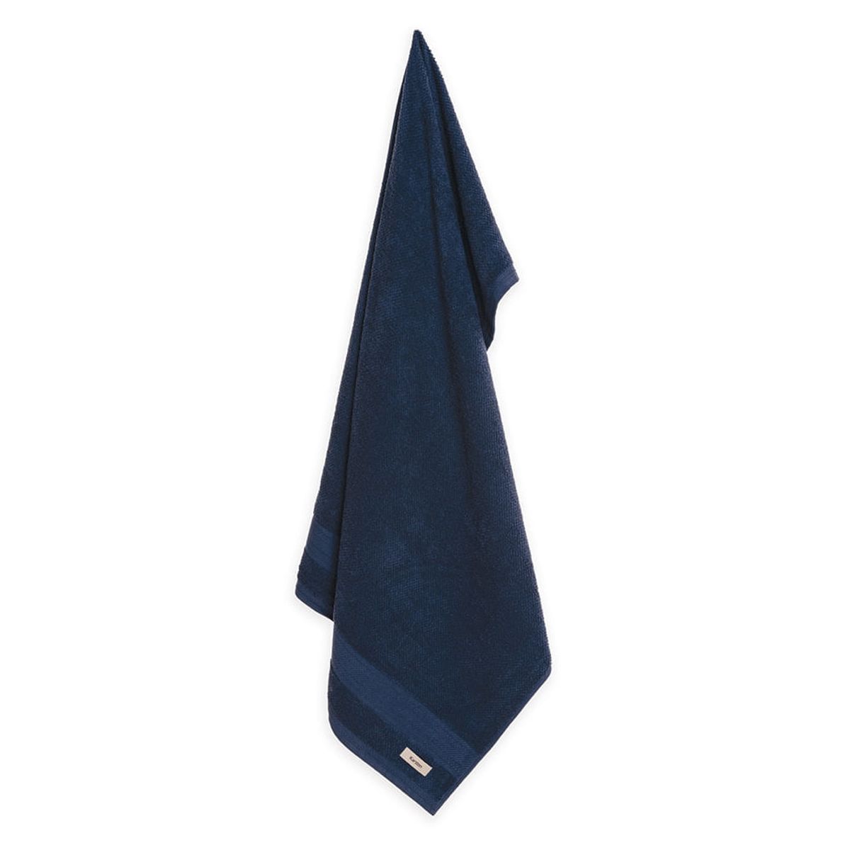 KARSTEN - Toalla de mano 100% algodón 380gr 48x70cm Azul Marino