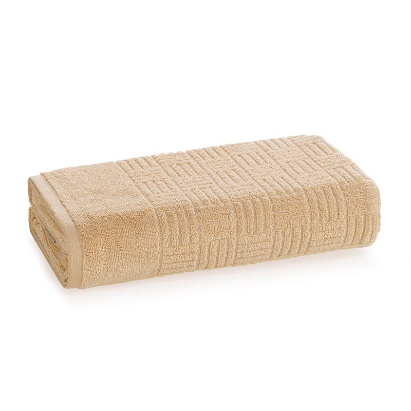 KARSTEN - Sábana de baño Karsten Invicta 450gr 86x150cm Beige.