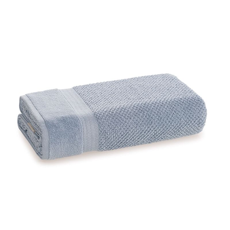 KARSTEN - Sábana de baño Karsten Milenium 450gr 86x150cm Azul Piedra