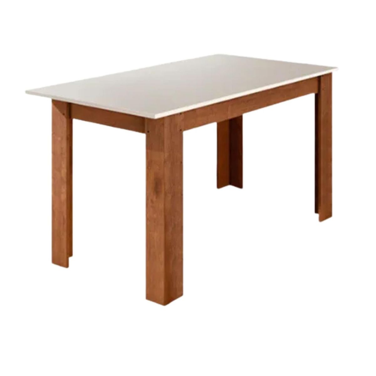 IMPORTCLICK - Comedor Madera 4 a 6 Personas Blanco