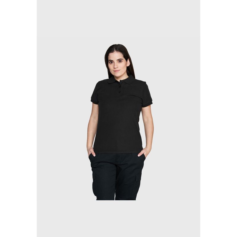 JAYSON - Polera Piqué 80/20 M/C Mujer